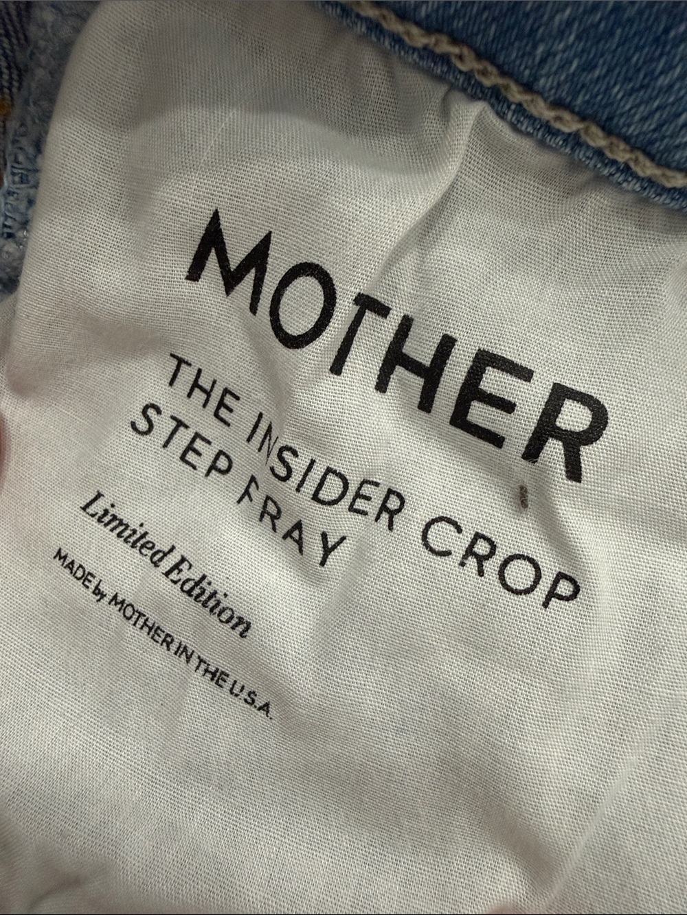 MOTHER The Inside Crop Step Fray Jeans - Picture 10 of 14